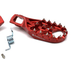 Optimized Enduro Foot Pegs for GasGas 2024 (Red)