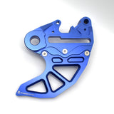 Optimized Enduro Rear Rotor Guard with Caliper Carrier for Husqvarna TC/FC/TX/FX 125-450 2015-2022 (Blue)