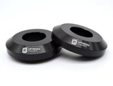 Optimized Enduro Wheel Spacer Upgrade Kit for KTM/Husqvarna/GasGas with 25mm Axle (Black)