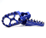 Optimized Enduro Foot Pegs for KTM/Husqvarna/GasGas 2016-2022 (Blue)