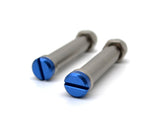 Optimized Enduro Stainless Footpeg Bolt Set Husqvarna/KTM/GasGas (Blue)
