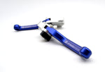 Optimized Enduro Flex Lever Set for Husqvarna TE/FE 150-501 22-24 / GasGas EC 250-500 21-24 (Blue) Braketec