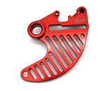 Optimized Enduro Rear Rotor Guard with Caliper Carrier for GasGas 125-500 2021-2024 (Red)