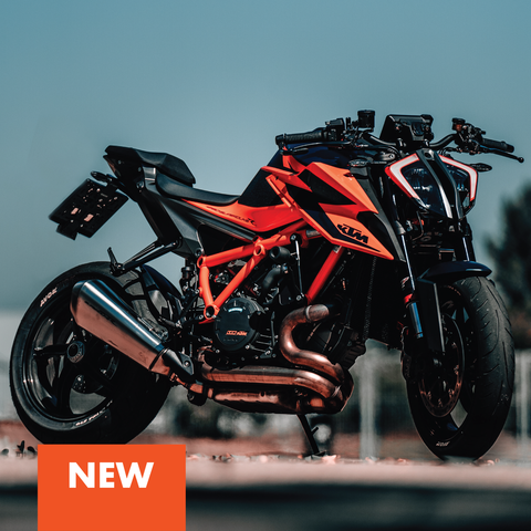 JAYBEEBIKERBITS LTD Crash Mushrooms – KTM 950/990 Supermoto, Black Sliders/Bungs/Bobbins, UK Made