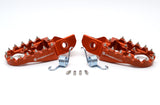 Optimized Enduro Foot Pegs for KTM 1999-2015 (Orange)