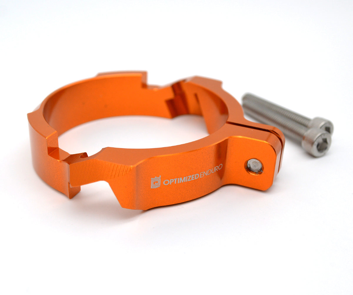 Optimized Enduro Exhaust Flange Guard for KTM 250/300 20172022 (Orang Coober USA