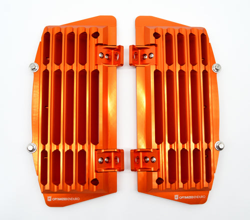 ktm300exc tpi2022 ラジエーターガード Optimized Enduro Radiator Guards for KTM 2016-2024 (Orange